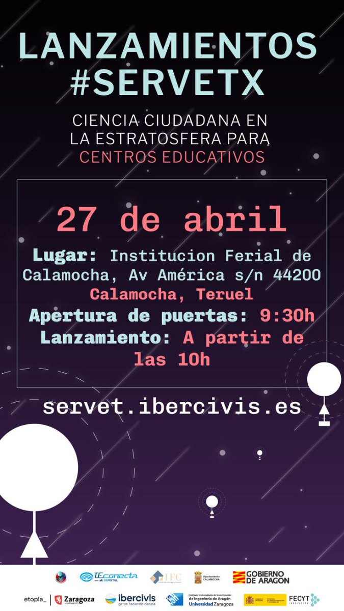 Alumnos de bac del IES de Candás ultiman el proyecto ServetX,  el lanzamiento de una sonda a la estratosfera, una nueva misión espacial de nuestro proyecto <a href="/Candasat1/">Candasat</a> , en colaboración con <a href="/Ibercivis/">Fundación Ibercivis</a>  y <a href="/unizar/">Universidad Zaragoza</a>, gracias a la ayuda de <a href="/aytocarreno/">Ayuntamiento de Carreño</a>. <a href="/scientix_eu/">Scientix</a> <a href="/asturias4steam/">asturias4steam</a>