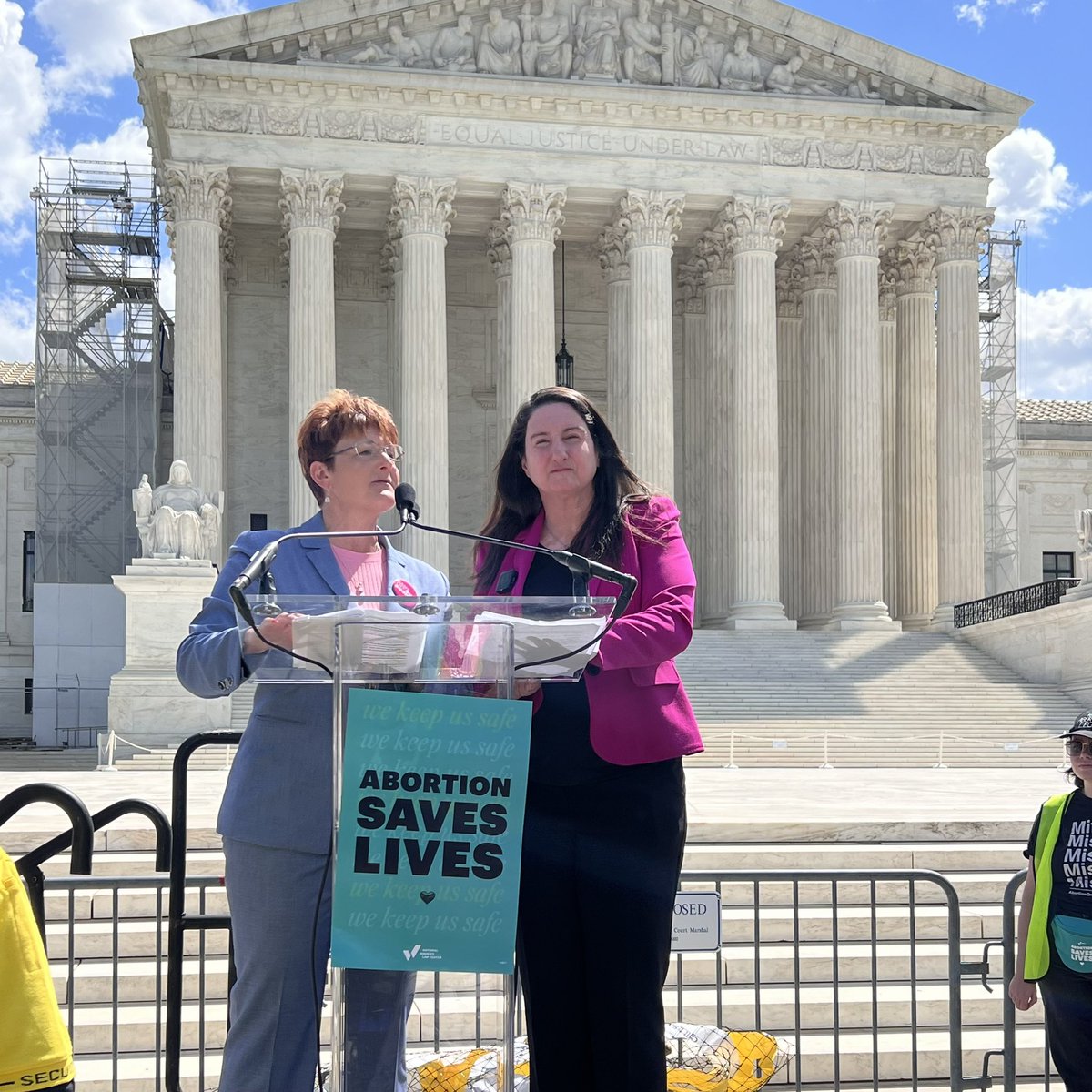 “We want to make one thing clear -- while this case is named Idaho vs. United States, the people of Idaho do NOT support the state’s position.”Idahoans support access to abortion and @wintrow4idaho and @IlanaRubel won’t stop fighting for them 👏🏽👏🏽👏🏽