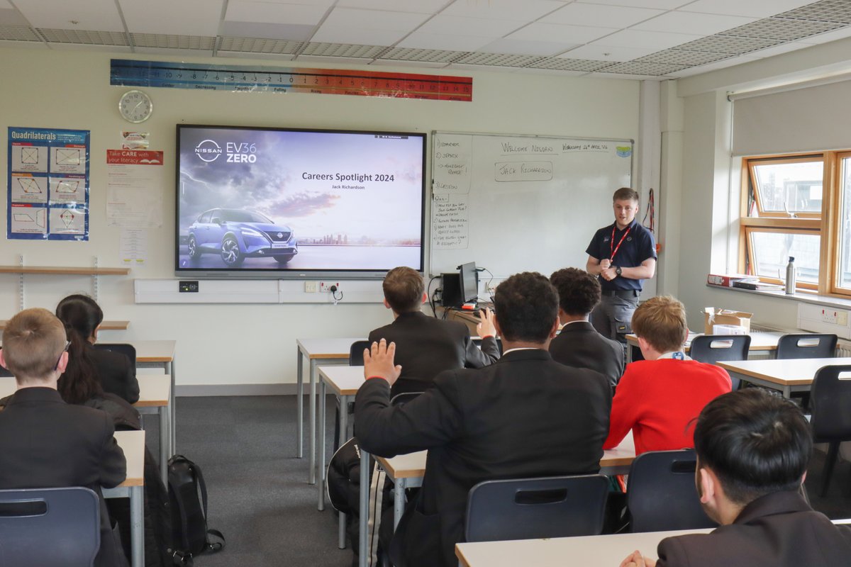 Today we welcomed experts into school for our Spotlight Event where they spoke to Year 10 students about different careers. Thank you to everyone who came to support the event. The students have gained valuable knowledge about lots of industries which will shape their careers.