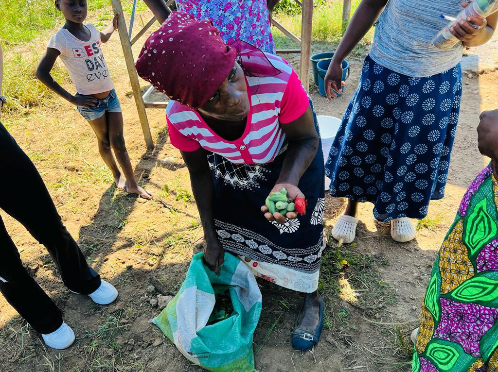 At 4-H Zimbabwe, we are always delighted to see women from vulnerable rural communities having access to nutritious food through our established community gardens. InFrame : Our beneficiaries from Hurungwe rural district, Mashonaland West. @FondationLOreal