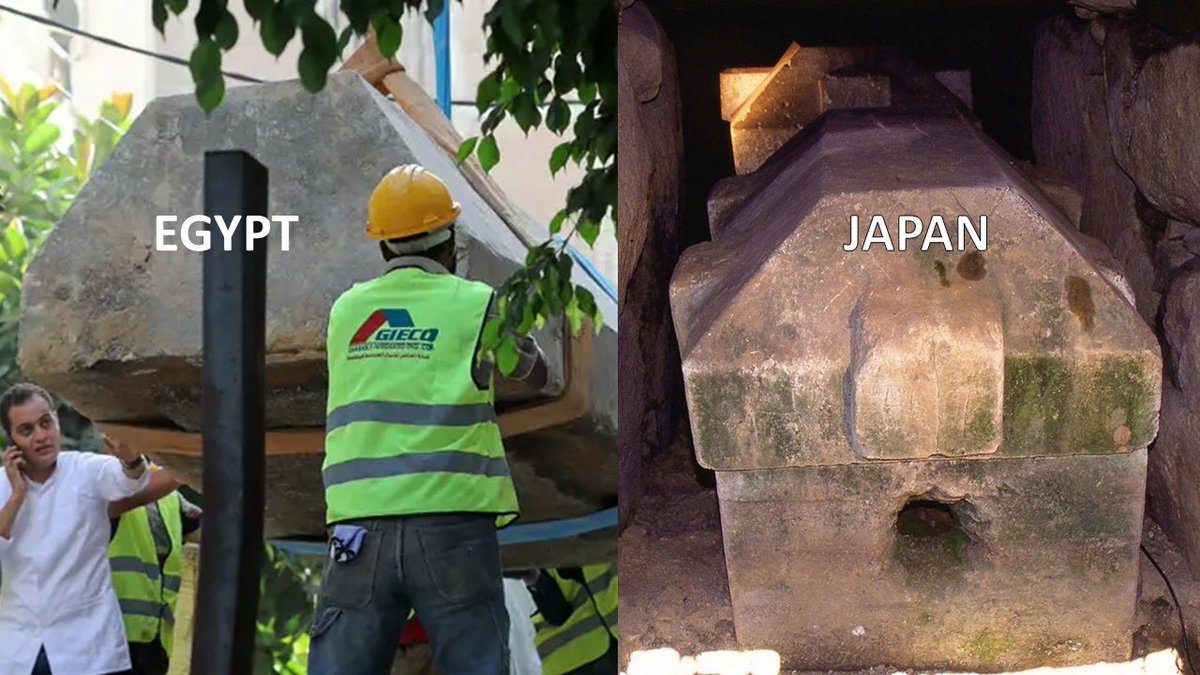 BrightInsight6's tweet photo. “There’s no evidence of a lost Ancient global connection” 🌍

“That’s not possible. It’s a coincidence.” https://t.co/Z7YxFUvfIb
