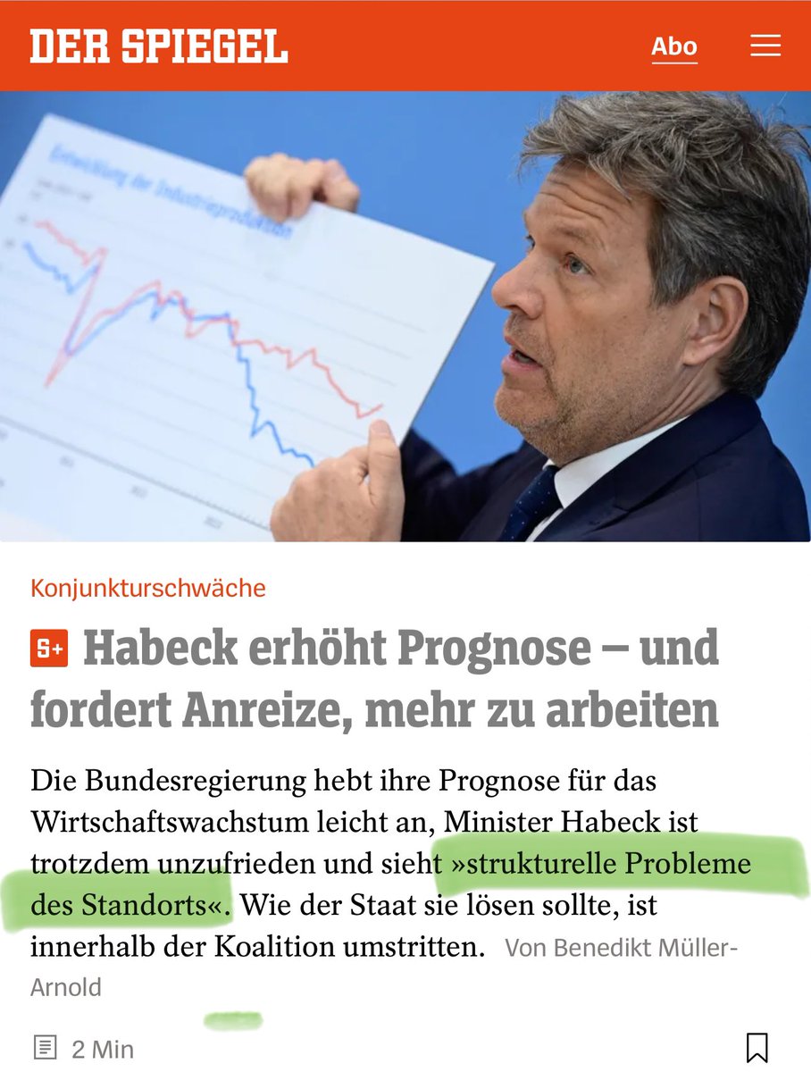 Der Standort Deutschland hat nur ein einziges strukturelles Problem und das nennt sich Bundesregierung. #LügnerUndDeppen