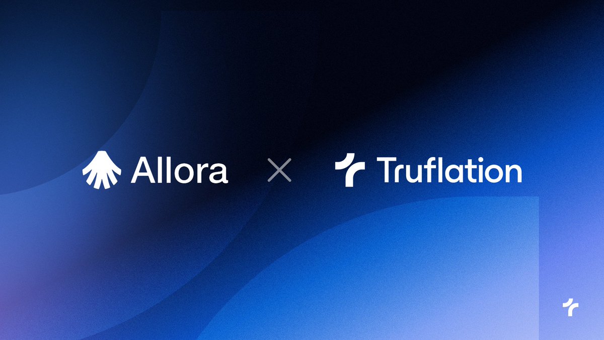 🚨Allora Network and Truflation Unite to Redefine Decentralized Prediction AI Agents are taking the digital world by storm, and they're rapidly moving onto the blockchain and Web3 space. Allora Network and Truflation are collaborating in a partnership that will transform the…