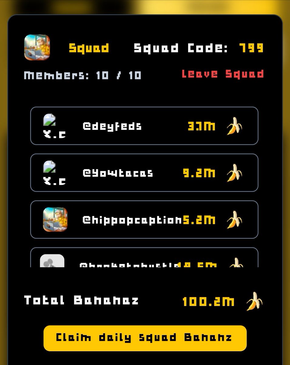Crypto_luge's tweet photo. La barre des 100M de bananaz qui est atteinte, c'est beau 🍌 
$PIXIZ https://t.co/N1f5G7conj