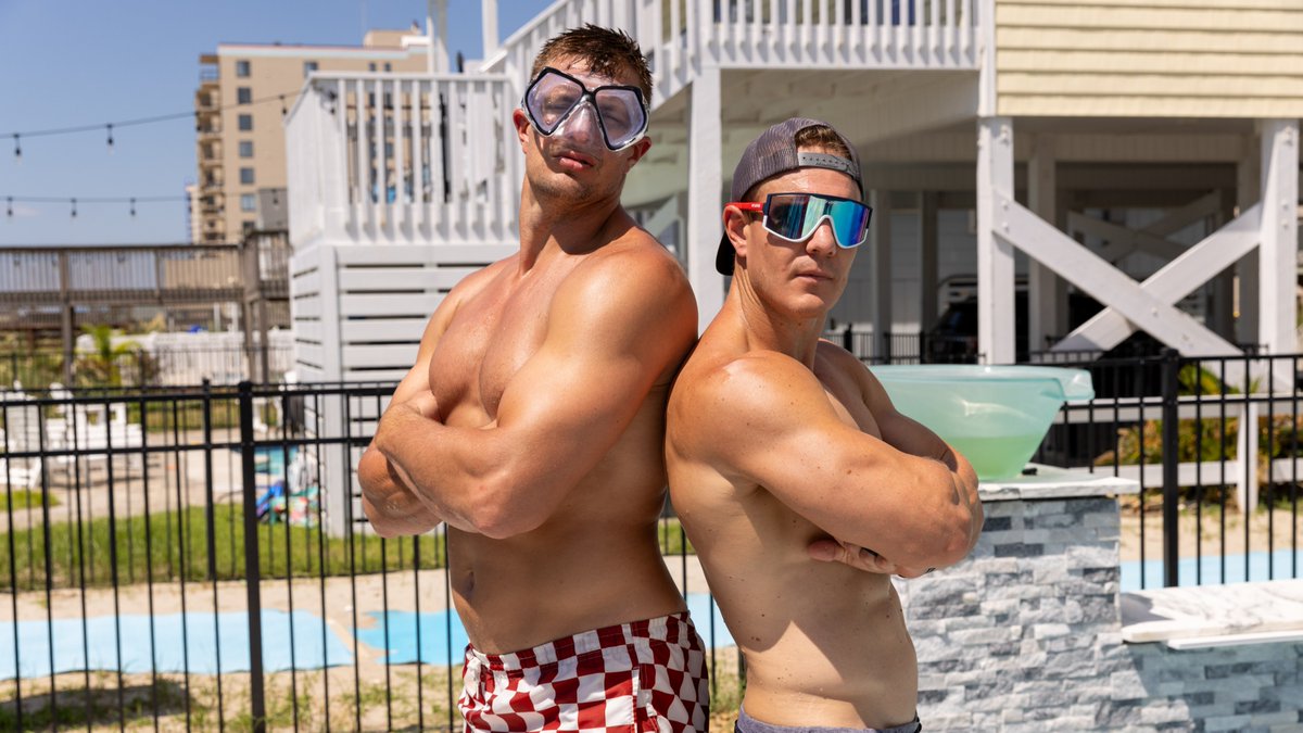 Rob and Chris Gronkowski grew up coming to Myrtle Beach on vacation with their family, so we decided to invite the brothers back in July 2023 for a special “Beach Games” tournament. Check out their Beach Games and list of must-do activities: bit.ly/3Pi7LRl