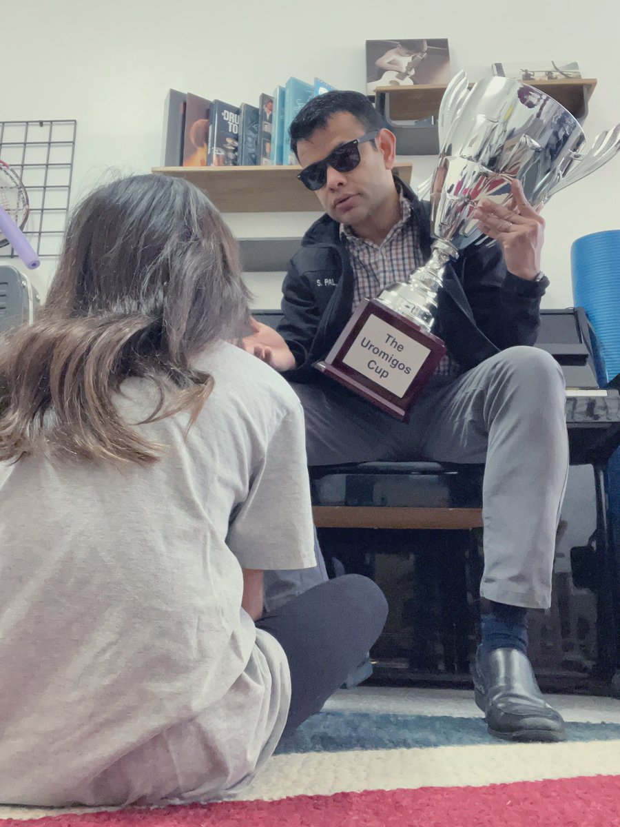 “Father, could I win the @Uromigos cup one day?” “Of course my dear child. Just study hard, get good grades & listen to the podcast on continuous repeat.” #UromigosLive24