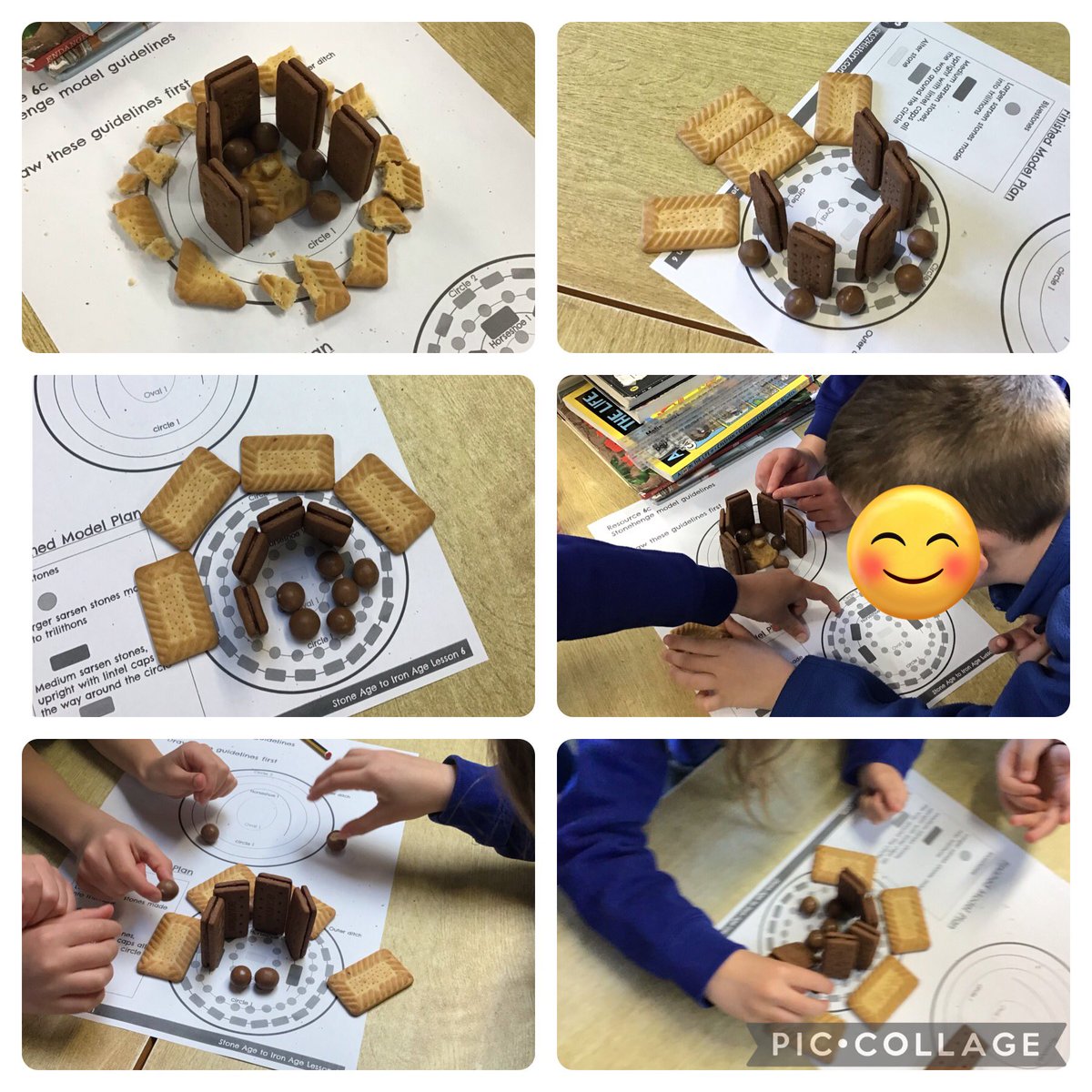 BroomfieldsJnr's tweet photo. 3HG enjoyed learning all about Stonehenge and the possible theories about why it was built. We explored the questions that remain and even reconstructed the ancient monument!
#BroomfieldsYear3 #BroomfieldsHistory https://t.co/vvqzINPQzr
