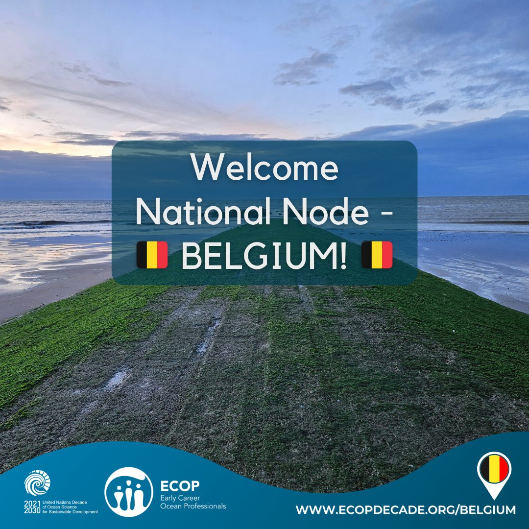 We are delighted to introduce ECOP Belgium - a vibrant community dedicated to taking action for our ONE ocean, while creating and sharing opportunities in this Ocean Decade. Learn more here:ecopdecade.org/belgium/