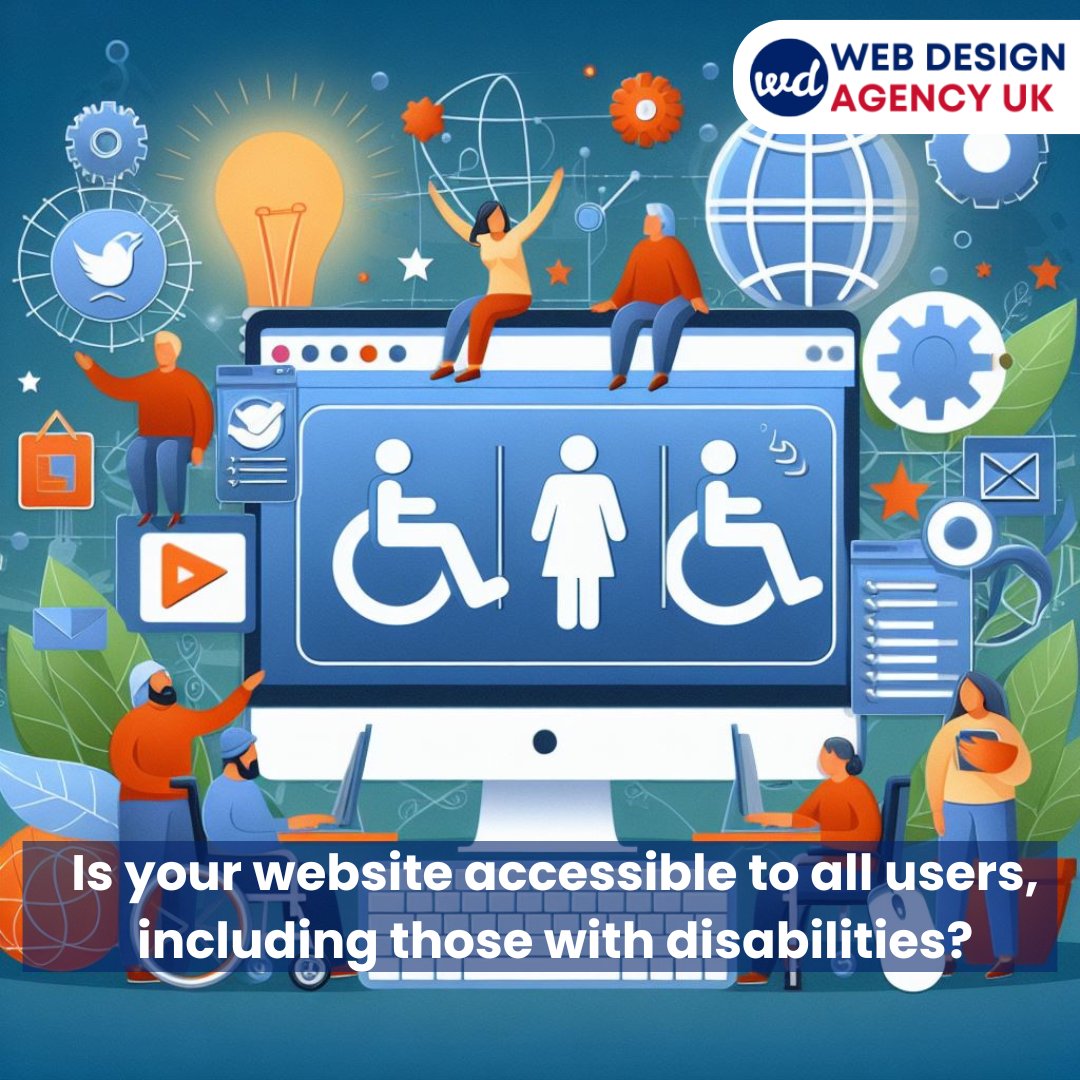 Is your website accessible to all users, including those with disabilities? 

Our website development services prioritize accessibility, 

visit: webdesignagencyuk.co.uk

#WebAccessibility #InclusiveDesign #AccessibleWebsite #WebDevelopment #LocalSEO