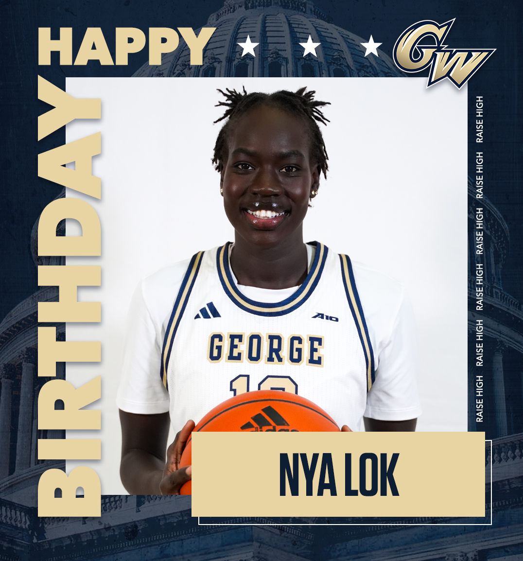 Wishing a big happy birthday to graduate student Nya Lok! 🎂🎉 #RaiseHigh