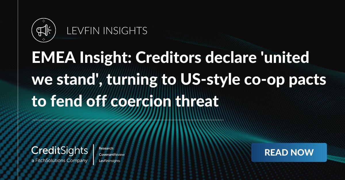 creditsights's tweet photo. European lenders are adopting US defense tactics against priming transactions. The recent co-operation agreement on Altice France signals a strategic shift to protect their interests. Dive into the full report for more insights: https://t.co/20JcVhH1bH https://t.co/GPJdx7lPv0