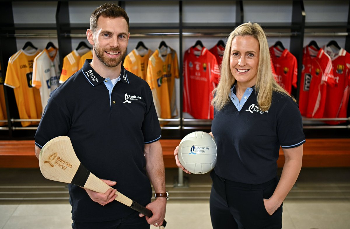 Today we launched the @BordGaisEnergy GAA Legends Tour Series of @CrokePark for 2024 🙌 Thanks to Cork football legend Bríd Stack, our Director of Energy, Marketing & Data Catherine Lonergan, Uachtarán Chumann Lúthchleas Gael Jarlath Burns & Antrim hurling legend Neil MacManus