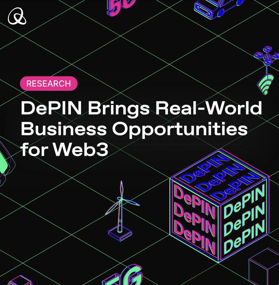 This time, we don’t ask. We state. DePIN is indeed an opportunity for Web3 to throw down the gauntlet to such players as Google or Amazon ⚔️ To back up this thesis, together with the @OnchainHQ Research Team, we: - Created an overview of business models used by DePIN projects.…