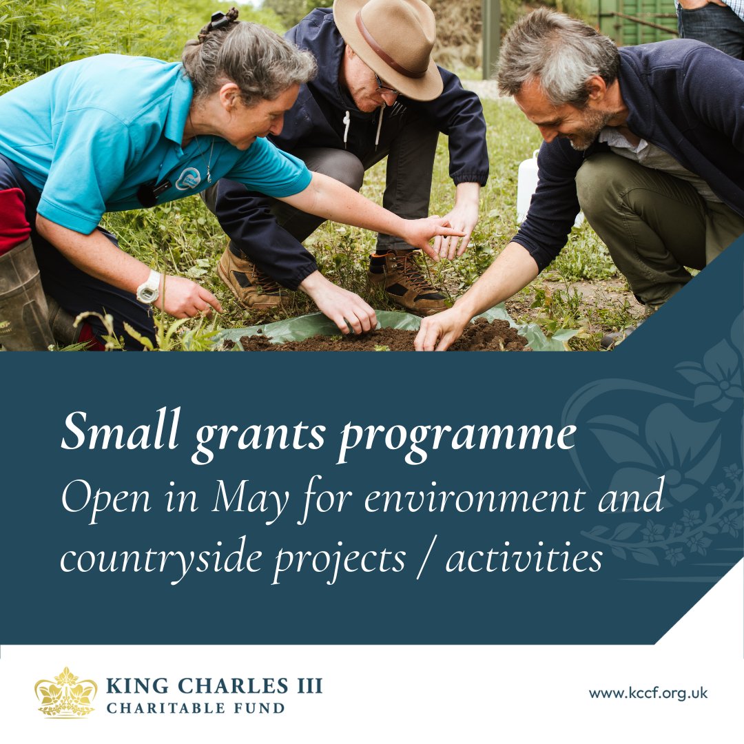 We are pleased to share that the small grants programme will open for applications from 9.30am on 1st May 2024 and close on 15th May 2024 at 12 noon. We will only be accepting applications from organisations for projects / activities in our environment and countryside funding…