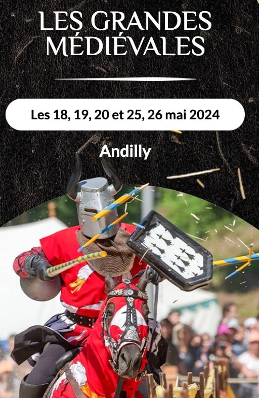 𝕬𝖌𝖊𝖓𝖉𝖆 📜 Les Grandes Médiévales d’Andilly 2024

Les 18, 19, 20 et 25, 26 mai 2024

annecy-ville.fr/medievales-and…

et grandparc-andilly.com/les-grandes-me…

#MoyenÂge #moyenage #médiéval #medieval #AgendaMédiéval #RevueDePresse #Andilly #GrandesMédiévales