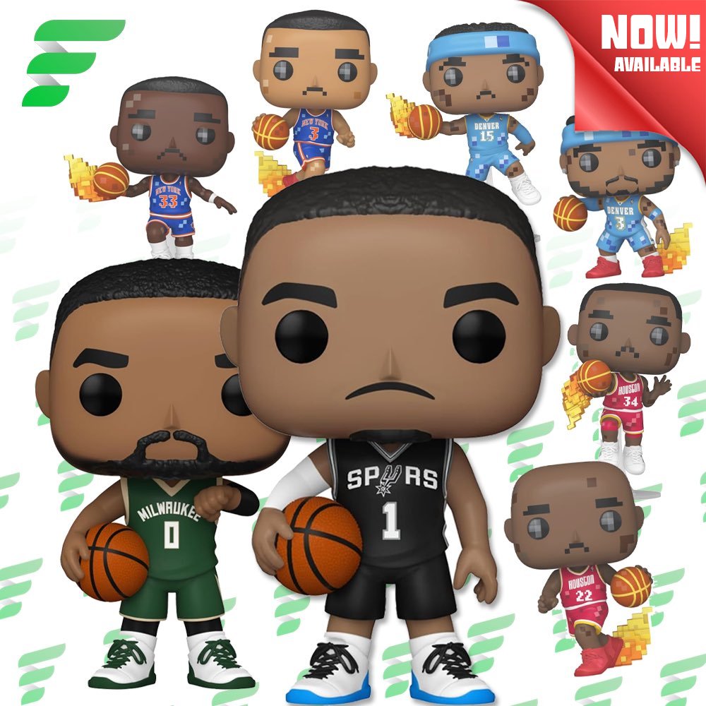 Scoop the new Victor Wembanyama Funko Pop! and Damian Lillard with Milwaukee Bucks jersey! These and more NBA icons are up for grabs at both Amazon and Entertainment Earth! Amazon: amzn.to/3WbzI1m Ent Earth: ee.toys/M2XISN * No Charge Until it Ships #Ad #NBA