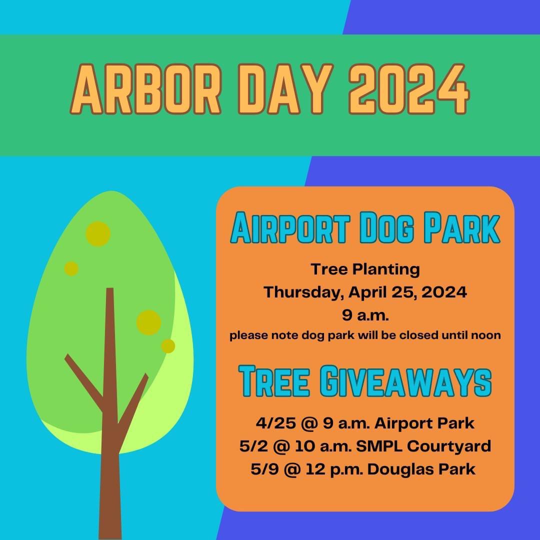 Tree Planting Event and Tree Giveaway #ArborDay2024  Thursday, April 25 @ 9 a.m. @santamonicacity Santa Monica Airport Park Dog Park. 3201 Airport Avenue #PlantTrees #MoreTrees #TreeEquity