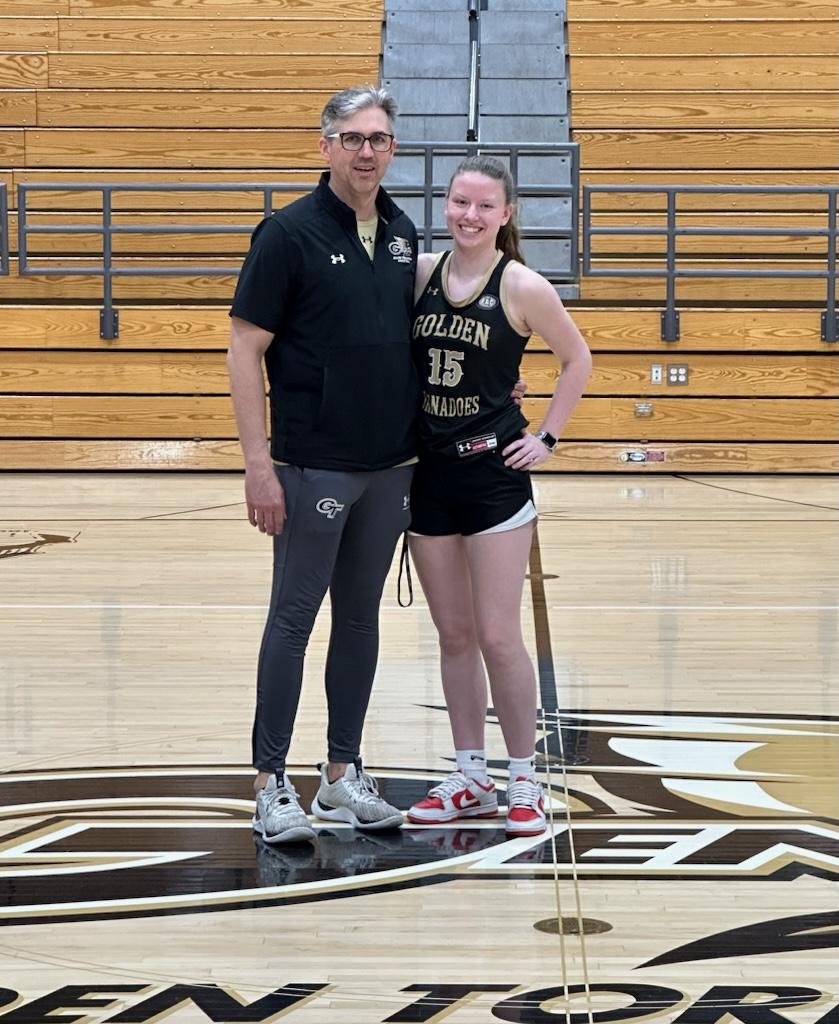 Had a great time last week visiting @GenevaCollege @genevawbb , thank you for taking the time to talk to us coach.🏀🏀