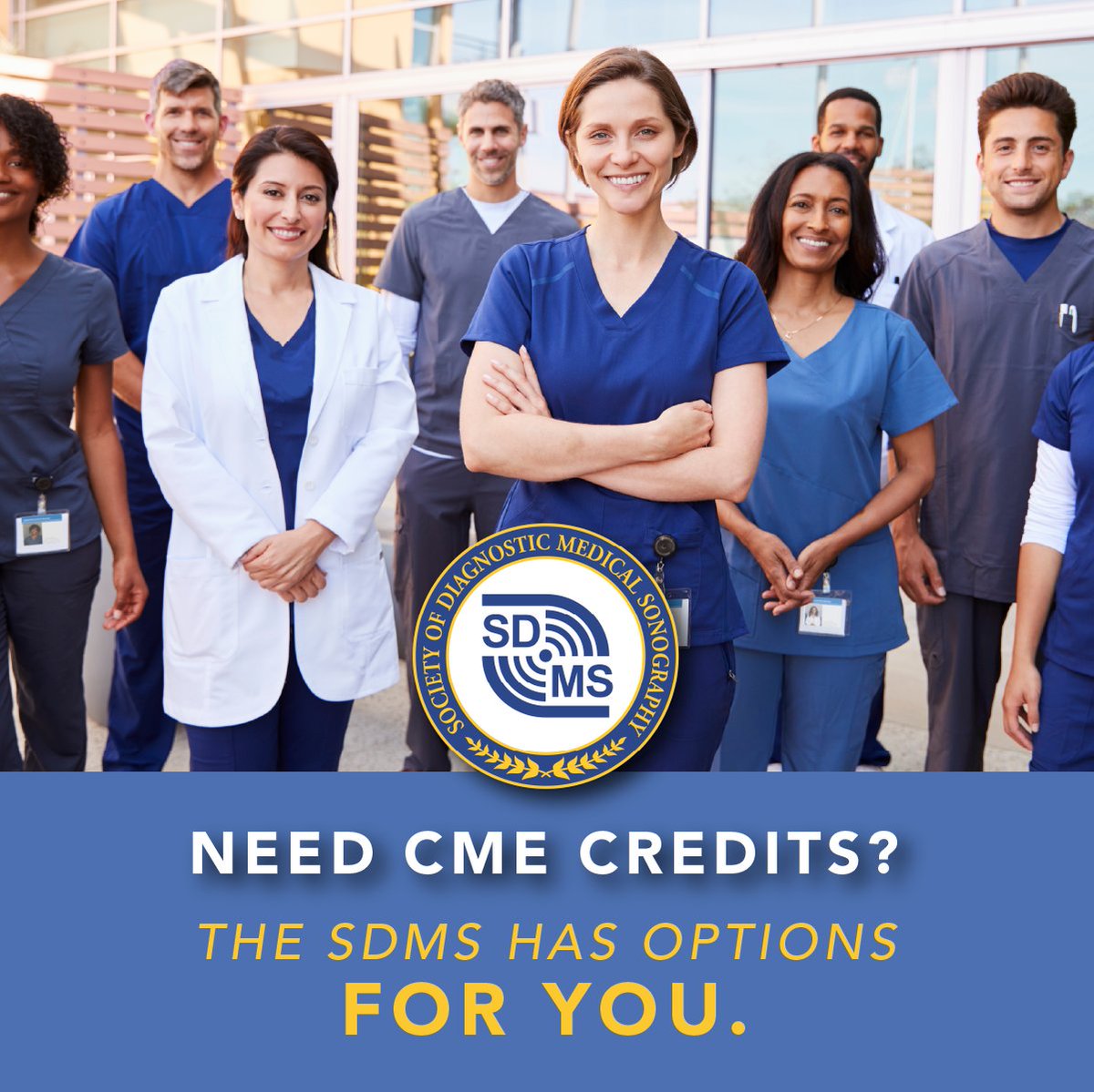 Calling all #SDMS members! Delve into the world of endless learning with our FREE on-demand SDMS #CME credit opportunities across all specialties. Your journey towards expertise is just one click away: bit.ly/3Jz4zxy #Ultrasound #Sonography #CMECredits #MemberBenefits