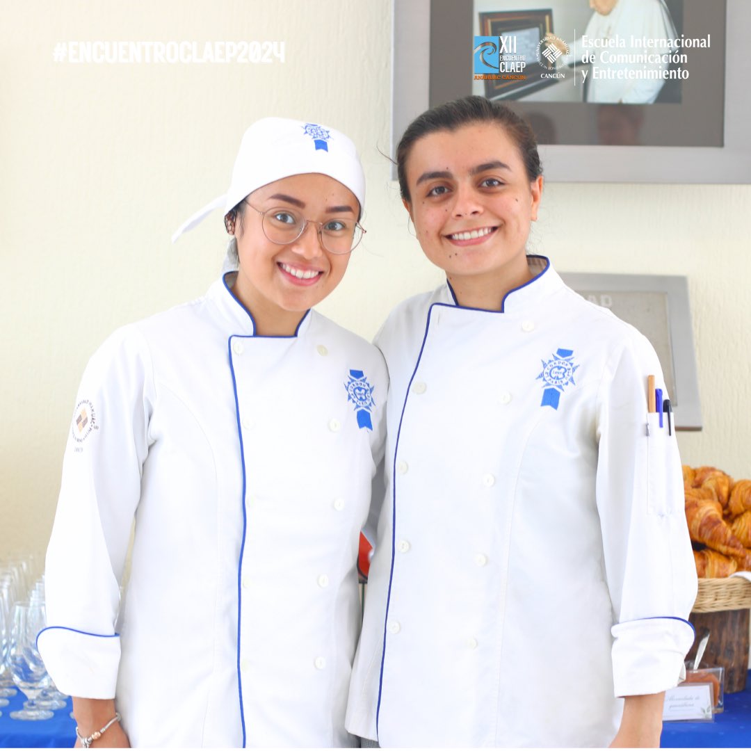 eiceuac's tweet photo. Gracias a la Escuela Internacional de Gastronomía por el apoyo en el Encuentro CLAEP con sus deliciosos aperitivos, ¿Tu ya fuiste por los tuyos?🥐🤤
Sigan disfrutando de este gran evento!🧡🦁

#EncuentroCLAEP2024 https://t.co/Yl2uZxdGuZ
