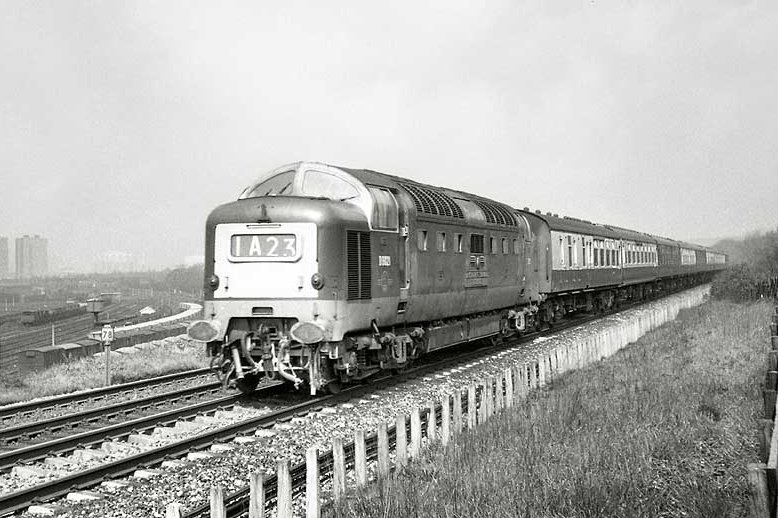 'Hey now baby Won't you take me on your train? We leave tomorrow And we won't come back again' - 'Train In G Major' by Lindisfarne (1971) - 📷 Low Fell, England, 1967, taken by Trevor Ermel