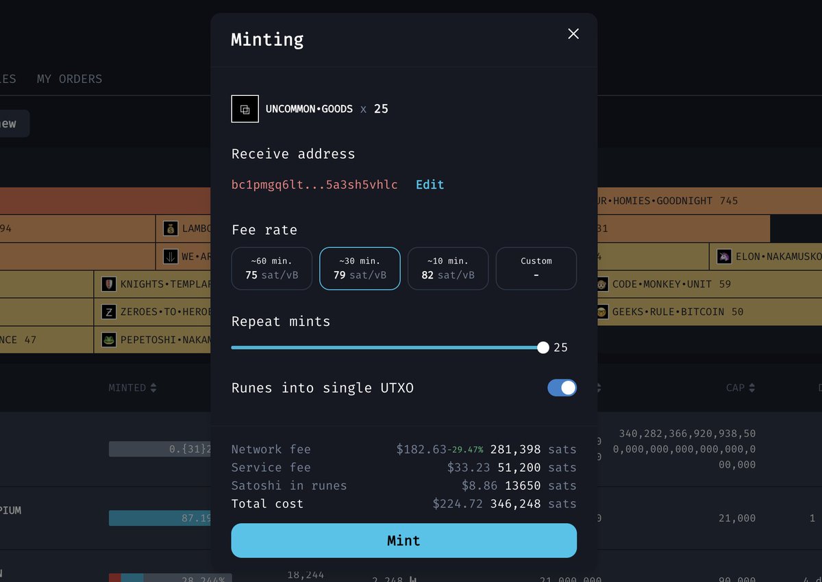 RuneStore | Mint and Trade Runes tweet media