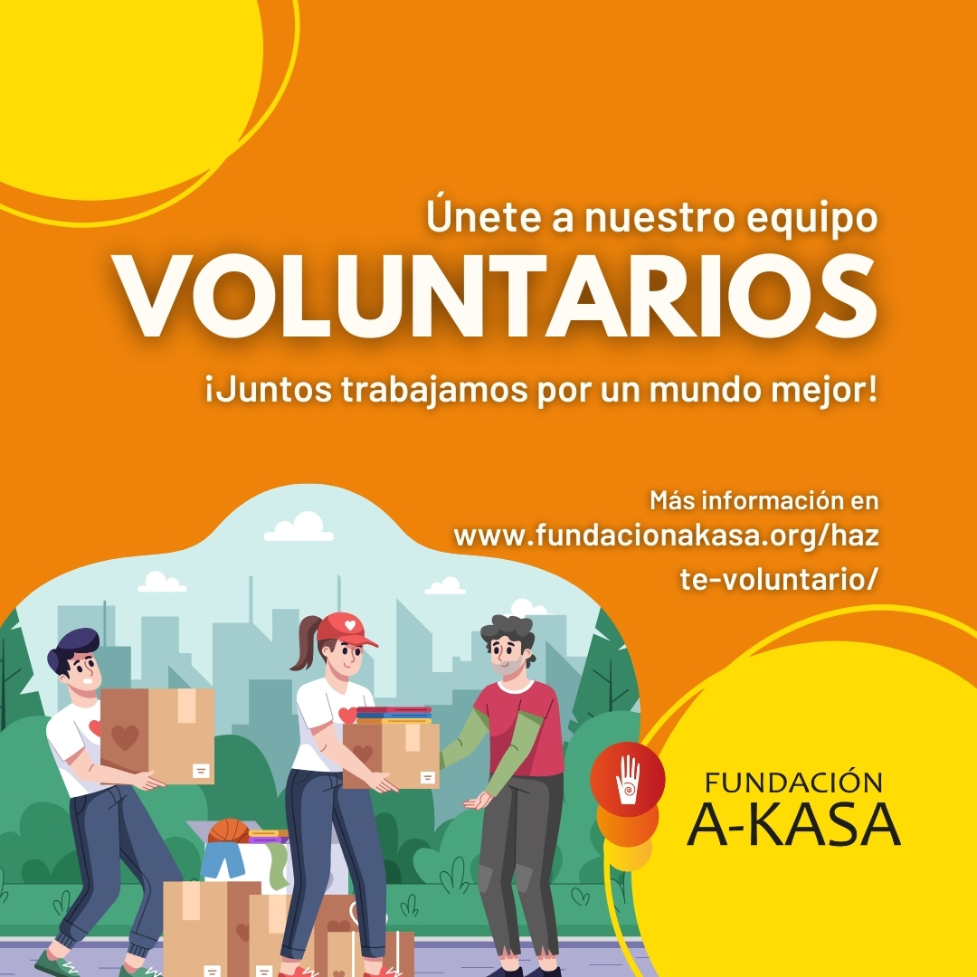 📣 ¡Hazte #voluntario con nosotros! Semestralmente, tenemos admisiones en las cuales tendrás la oportunidad de ser parte de Fundación A-kasa.

✅Visita nuestra página web y conoce más: fundacionakasa.org/hazte-voluntar…

📲 Escríbenos para más información.

 #JuntosPodemosMás