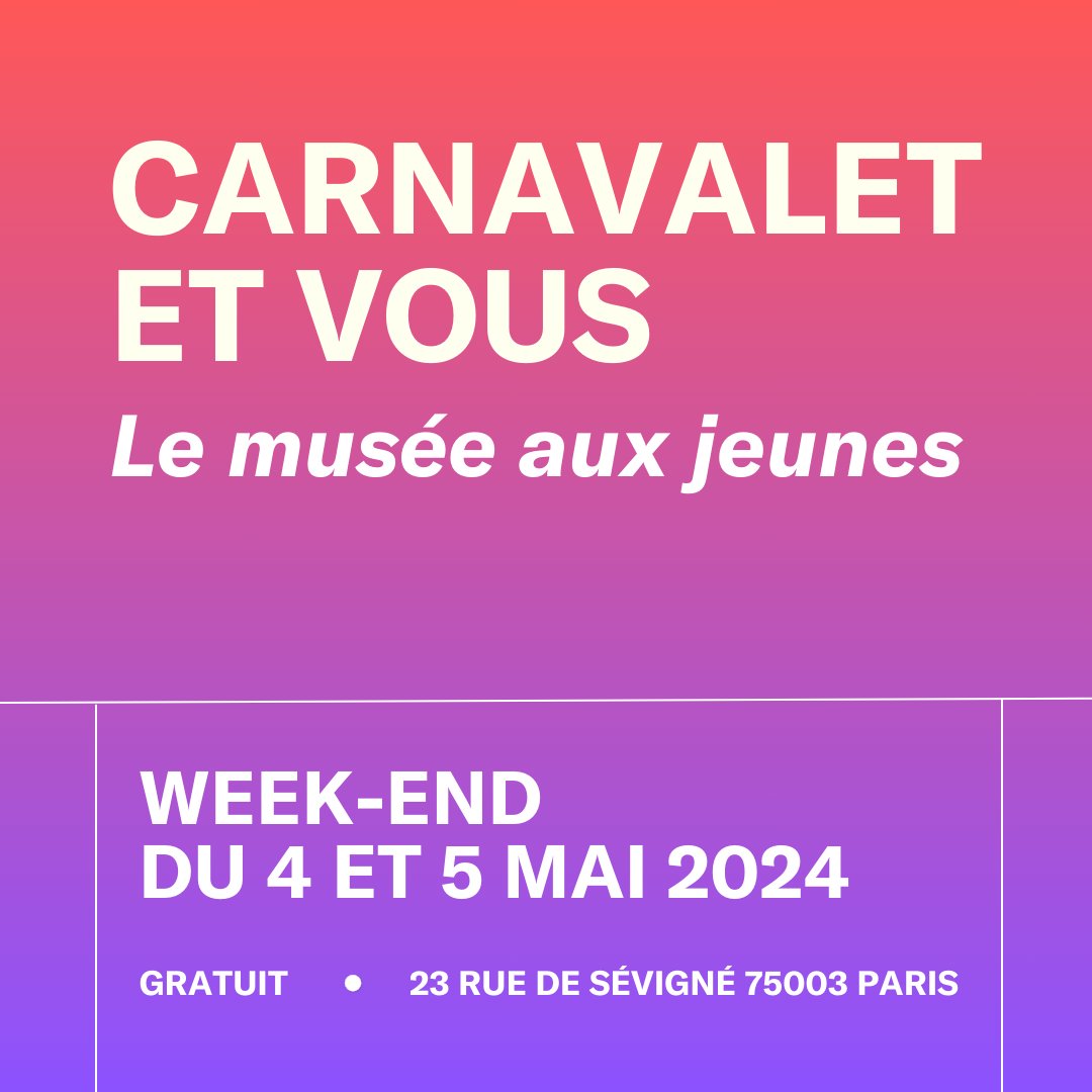 Musée Carnavalet tweet media