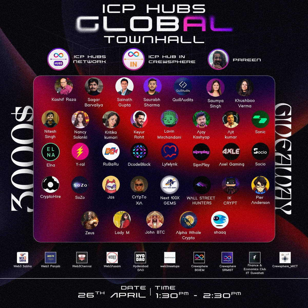 ICP Global Townhall April 26