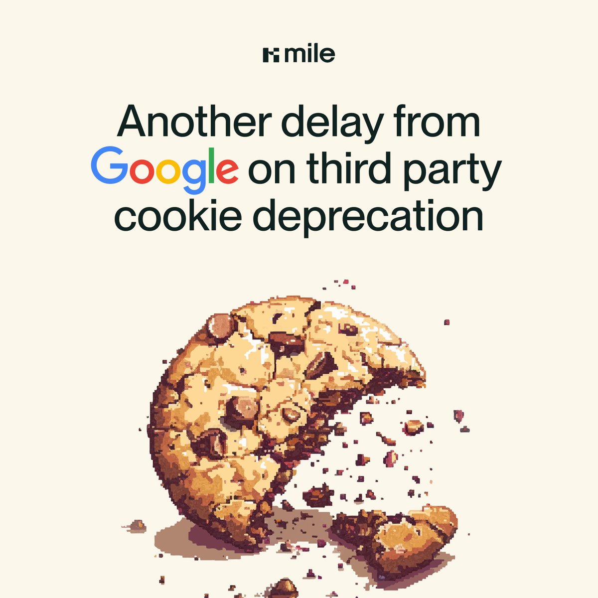 Look who’s back - it’s the #Cookies. Well, not entirely, but they’re going to stay with us a bit more.

@Google announced the delay in deprecation owing to the mixed opinion of ad-tech players around #PrivacySandbox.

What's your opinion on Privacy Sandbox?