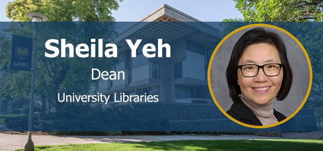 The new Dean of University Libraries, Shiela Yeh, brings over 35 years of experience in academic and public libraries to UNC. Read more about her, and her dedication to students here: unco.edu/news/articles/…. #UNCBears #Libraries