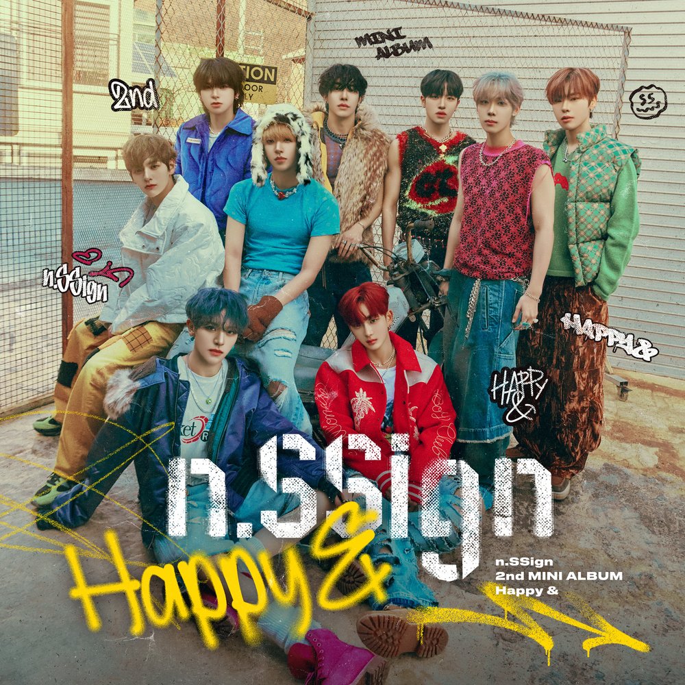 <Happy &> by #nSSign has now surpassed 240,000 copies sold on Hanteo.