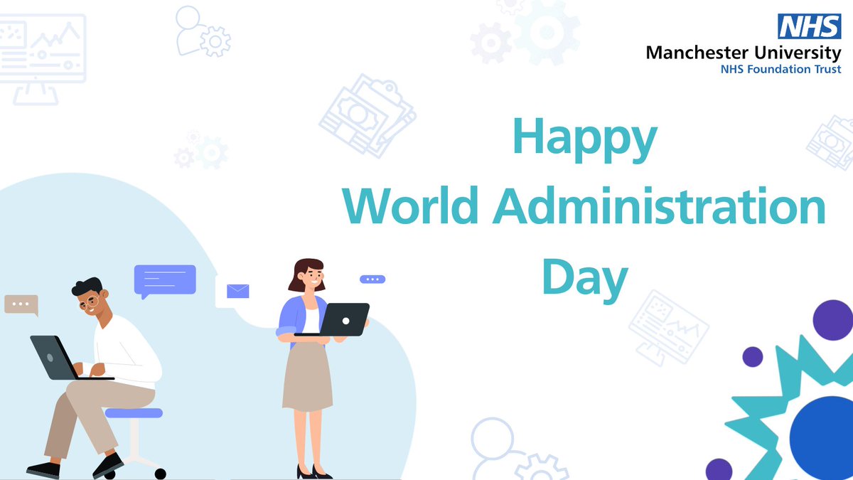 Happy #WorldAdministrationDay! 🌍✏️💻 Across @MFTnhs we have 6,297 administrative colleagues who play a pivotal role to the delivery of services to patients across Greater Manchester and the wider NHS. Thank you to all of our admin staff working behind the scenes within R&I.