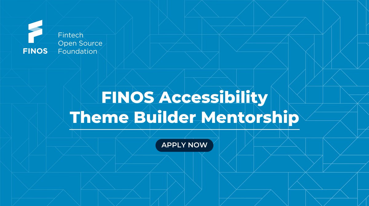 🎉 We're delighted to announce the launch of the Accessibility Theme Builder mentorship program, sponsored by @Discover & hosted by #FINOS. Mentee applications are open! 🔗 bit.ly/4b47SJn #opensource #fintech #financialservices #accessibility #mentorship #mentee