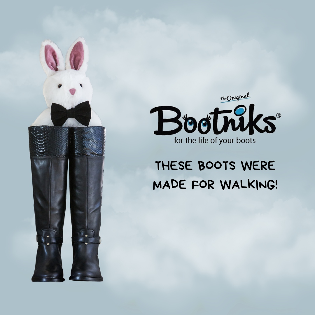 These boots were made for walking, but they're even better with our Bootniks by your side!

Our boot stuffers ensure your boots stay in top condition for every step of the journey. 👢

Walk confidently with Bootniks today! 
#Bootniks #FallFashion #GiftGiving #limitededition #v...