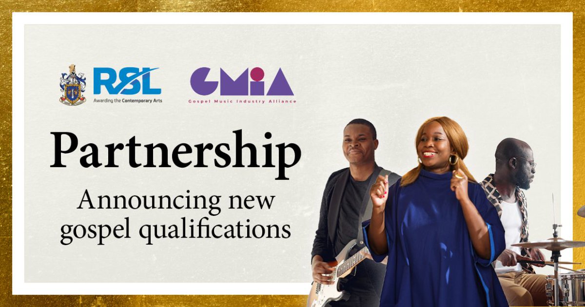 @RSLAwards & Global Music Industry Alliance have announced groundbreaking new qualifications for Gospel artists. Until now, the proficiency and level of musicianship amongst gospel professionals had not been recognised outside of gospel circles. Read more bit.ly/49VFiIu