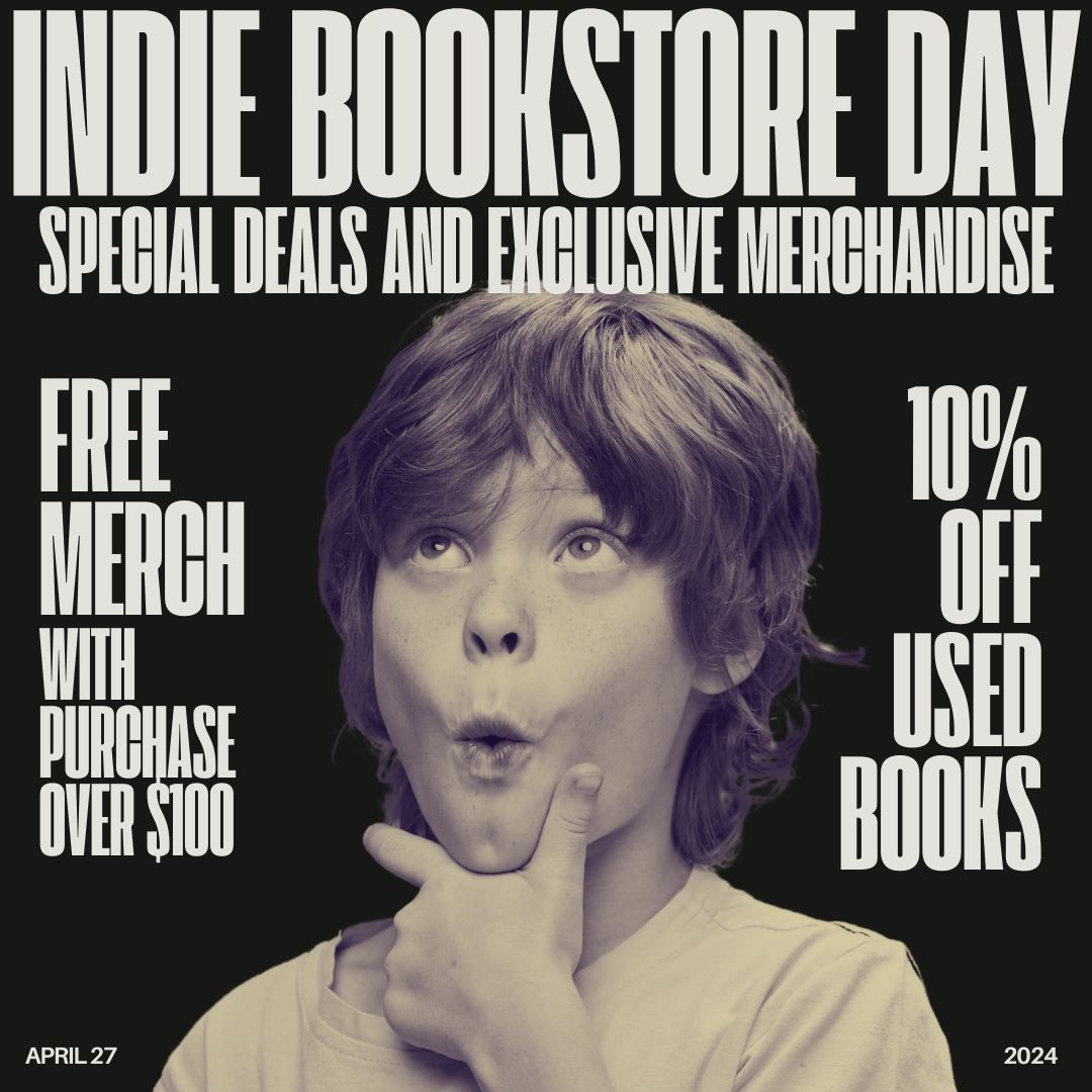 This Saturday, April 27th, is Independent Bookstore Day! We are extremely excited y'all - not only will the Chapboro Book Crawl be happening all day, but we'll also have some exclusive deals going on in our store! All of our USED books will be 10% off, all day long!