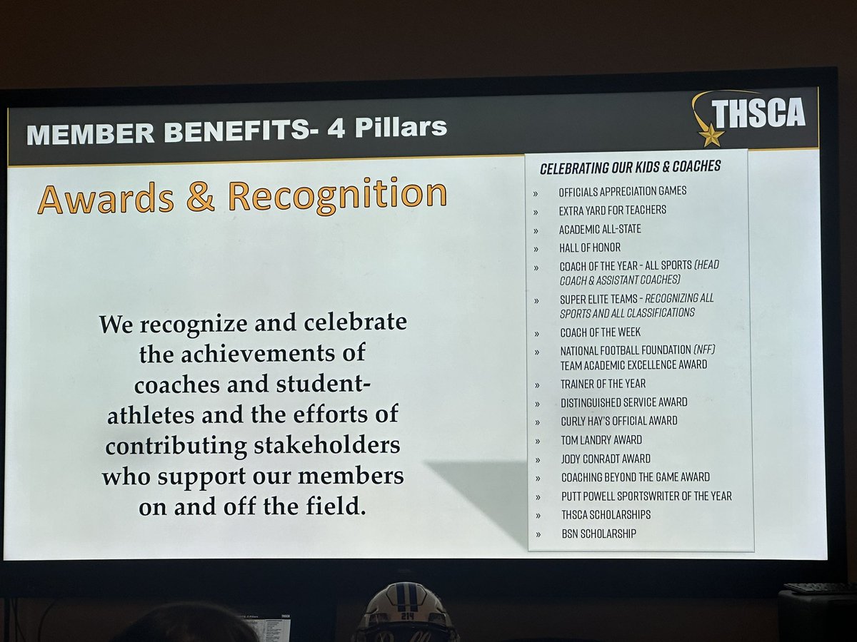 Why @THSCAcoaches? Over 26k members know… Representation Advocacy Personal and Professional Development Awards and Recognition #POI #THSCA