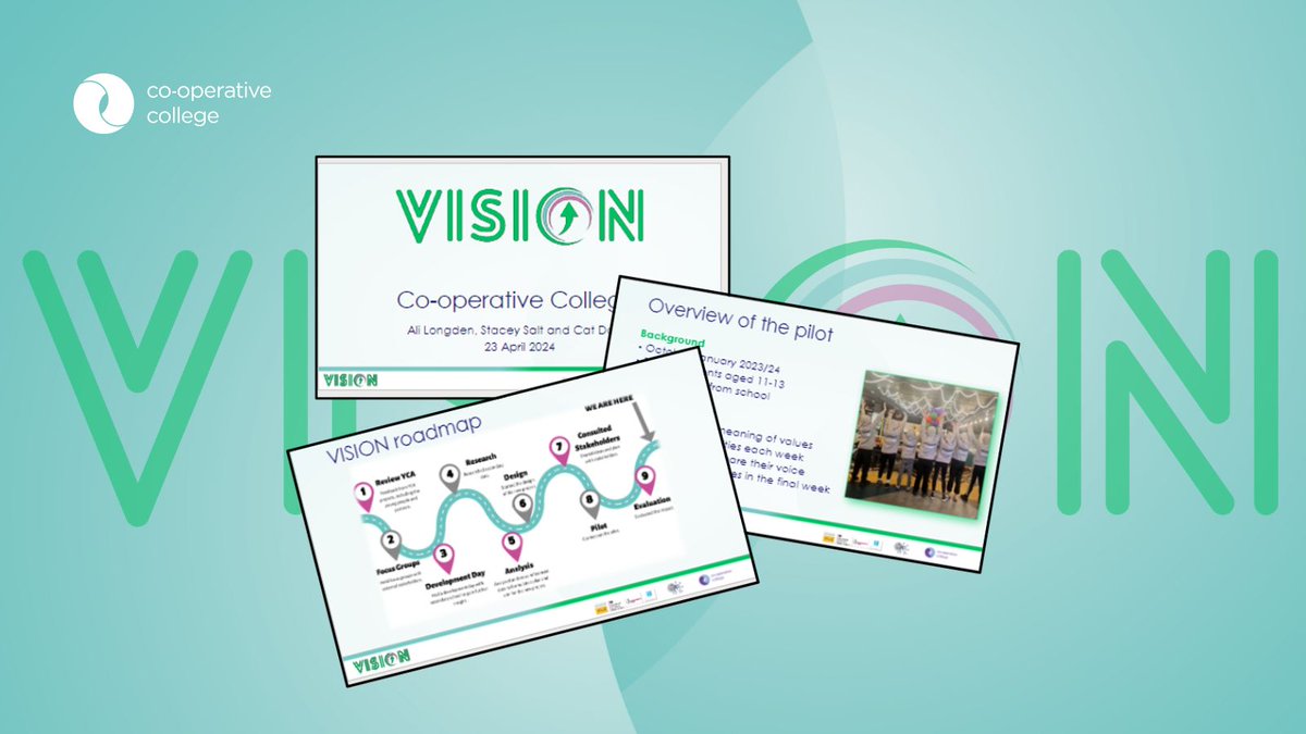 Yesterday, the College hosted a meeting of fellow co-operators to share the progress of the development of our new youth programme, VISION. There was lots of sharing of experiences, ideas and some great insights for us to take away.  
bit.ly/CC_VISION_YE