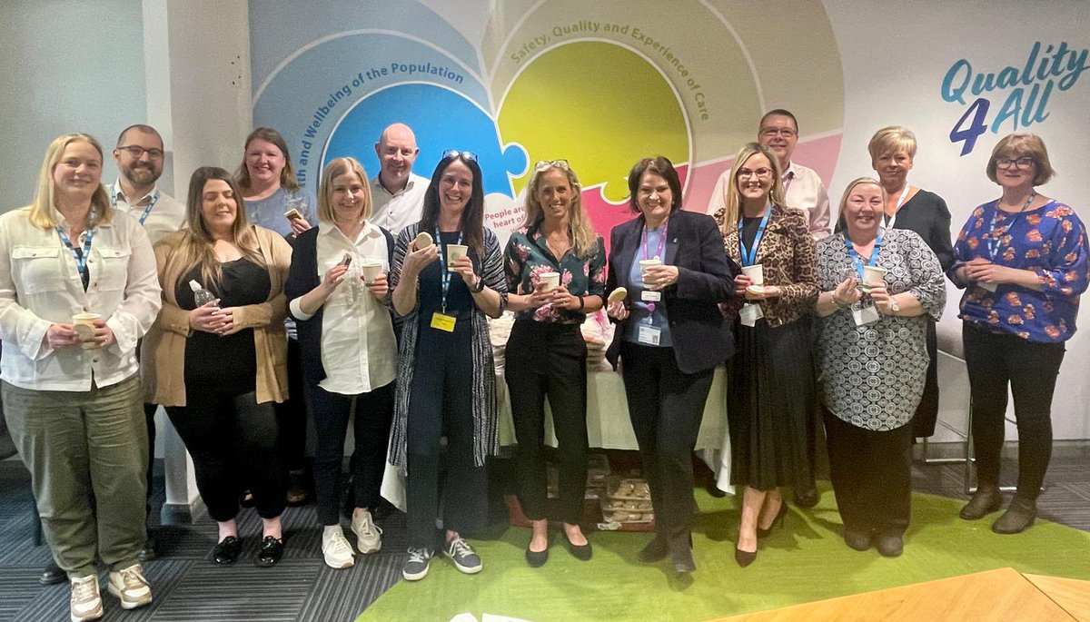 Our staff from Children’s services enjoyed a well deserved cuppa to celebrate the Trust achieving silver accreditation from Investors in People 🧁☕️ Well done everyone 🙌⭐️