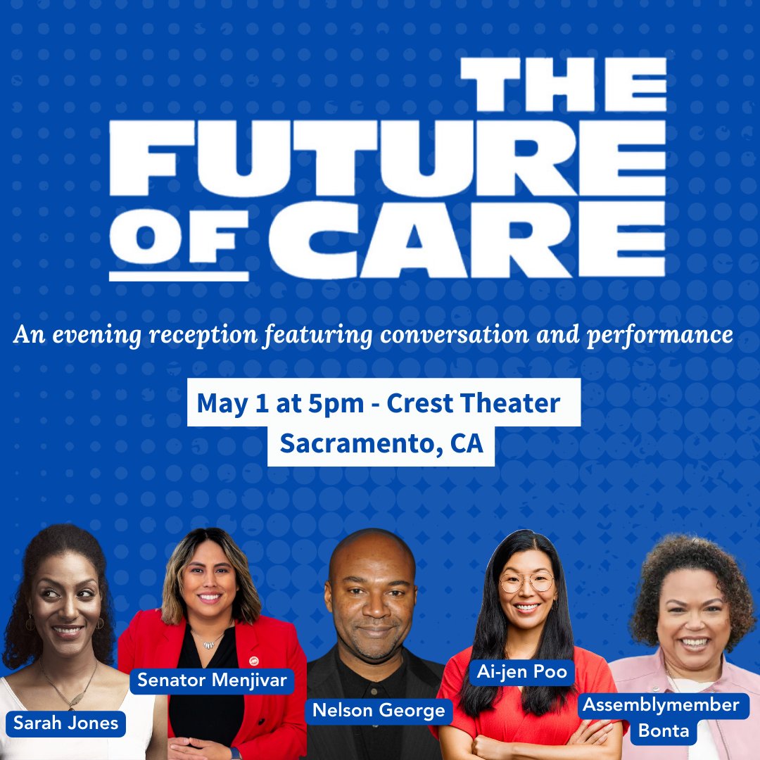 We are so excited to be hosting the Future of Care, an evening of care performances and conversation on May 1 in Sacramento, CA. Join the conversation and be sure to RSVP here: go.caringacross.org/a/futureofcare…