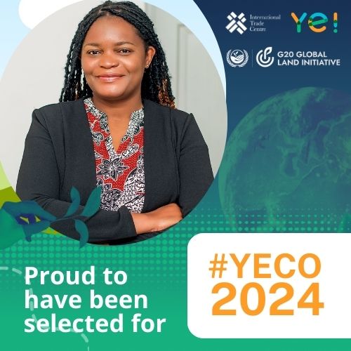 Excited to share that I've been chosen for the Ye! Youth Ecopreneur Programme powered by the <a href="/Ye_Community/">ITC Ye! Community</a> and <a href="/G20GLI_/">G20 Global Land Initiative</a> Initiative! I am looking forward to what this journey entails and the opportunities that lie within. #YECO #YECO24 #YeYouthEcopreneur #YouthEcopreneur2024