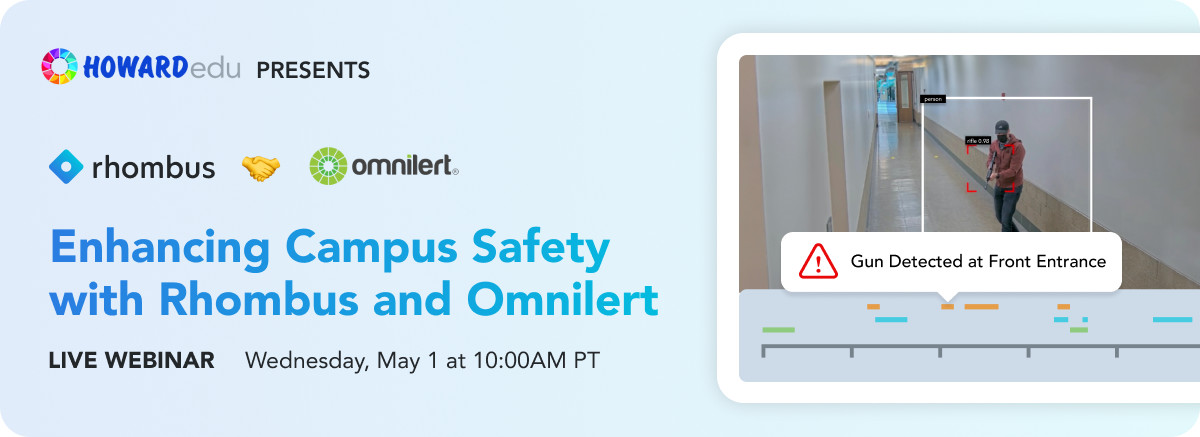 Would you like to speed up emergency response at your school? In a crisis, seconds matter, and modern security technology can help save precious time. 

We're hosting a special webinar with Omnilert, a solution specializing in visual gun detection, and ... bit.ly/3y0eZn9?utm_ca…