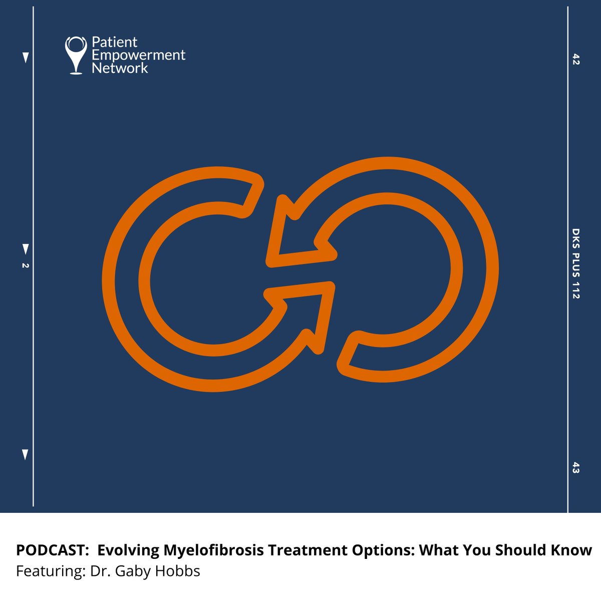 In this podcast, Dr. Gaby Hobbs discusses updates in research, the role of emerging #myelofibrosis therapies, and shares advice for accessing quality care. Link in bio #mpnsm #MF