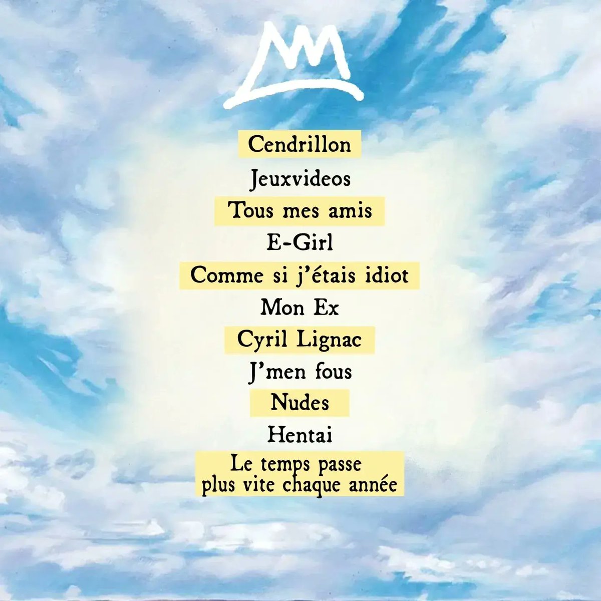 theLeoRoi's tweet photo. Nouvel album LA VIE D'ARTISTE le 1er mai

J'espère que vous êtes prêts pour une nouvelle ère

Leo Roi https://t.co/tBsak7b4ix