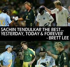 @BrettLee_58 @sachin_rt ❤️ Brett Lee