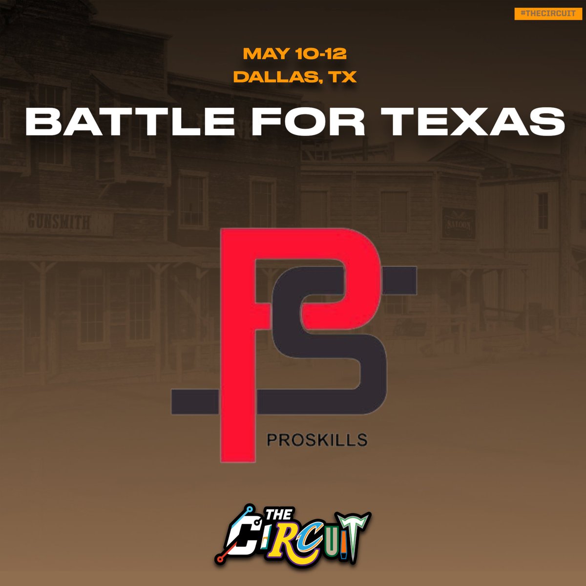 ProSkills EYBL (TX) will be in attendance at The Circuit League: Battle For Texas ⚔️ 🗓️ May 10-12 📍 Rockwall, TX 🆚 17U + 16U + 15U + 14U Register now ⤵️ The event will sell out by the weekend! thecircuithoops.sportngin.com/register/form/…