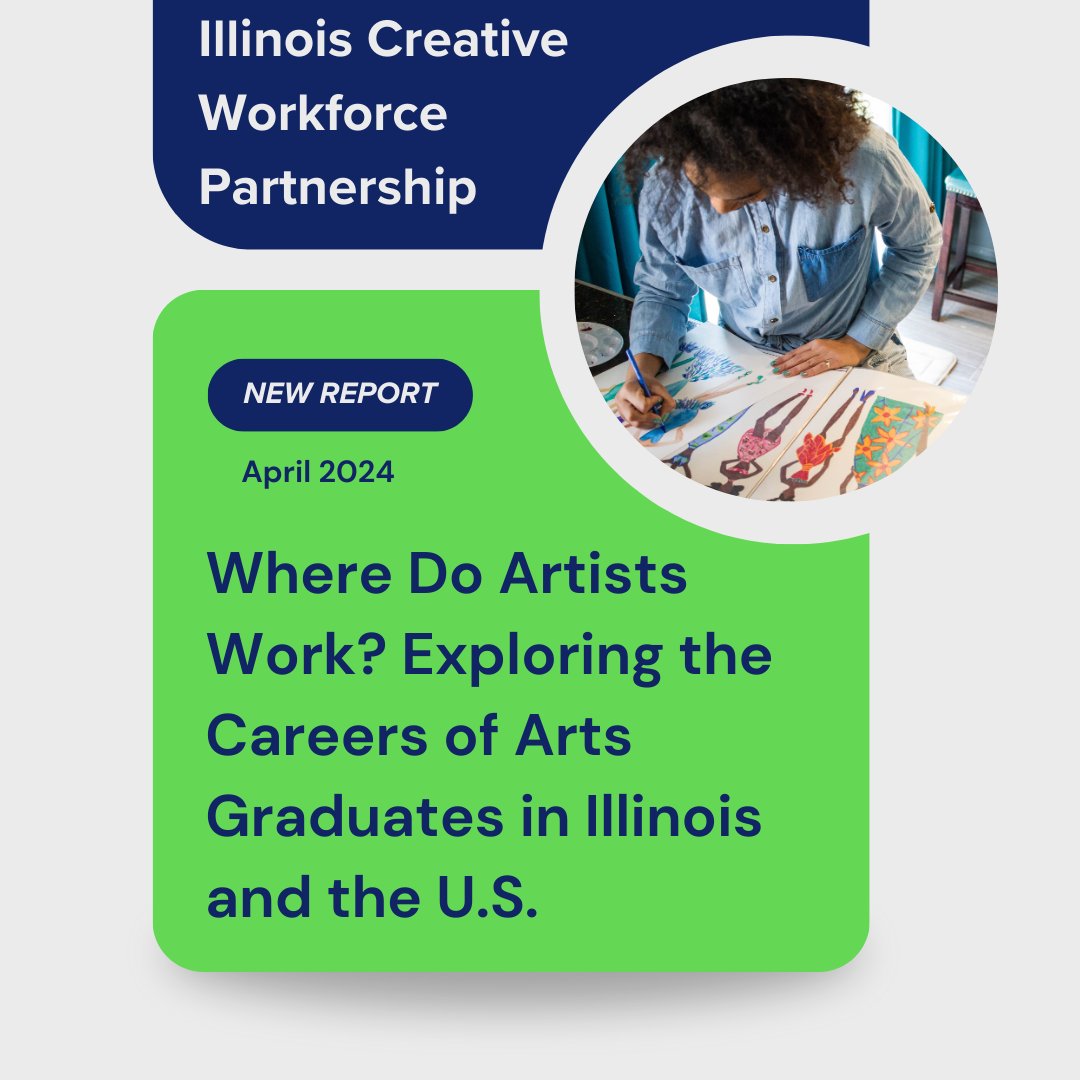 🌐 The Illinois Creative Workforce Partnership's report challenges assumptions about where creative professionals contribute in the workforce. Click to read! 👉 go.illinois.edu/ilcwp