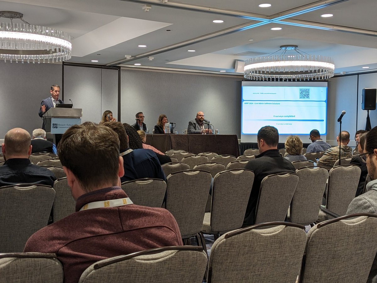 DJA_Stratocore's tweet photo. Listening to Kristal Fehring and the Core Admin Software Solutions session during the last day of #ABR2024. Join us at booth #411 to explore how @Stratocore's #CoreFacility management solution drives #efficiency and maximizes #ROI! @MyABRF #CoreFacilities #SaaS #ResearchAssets https://t.co/i3KnIFHenI