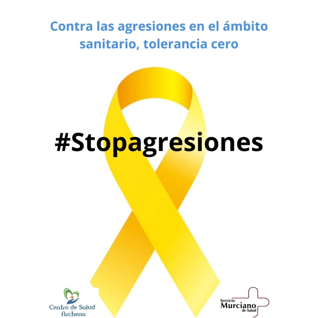 Esta mañana todo el <a href="/SArchena/">C.S. ARCHENA</a> y los consultorios,  hemos estado con nuestra compañera de Calasparra y con todos los profesionales que son agredidos cumpliendo con su trabajo, cuidándonos a todos. Tolerancia cero contra las agresiones en el ámbito sanitario. #stopagresiones